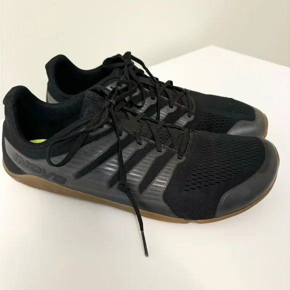Inov-8 Mens BareXf Training Athletic Sneakers Casual Shoes size 10.5 black