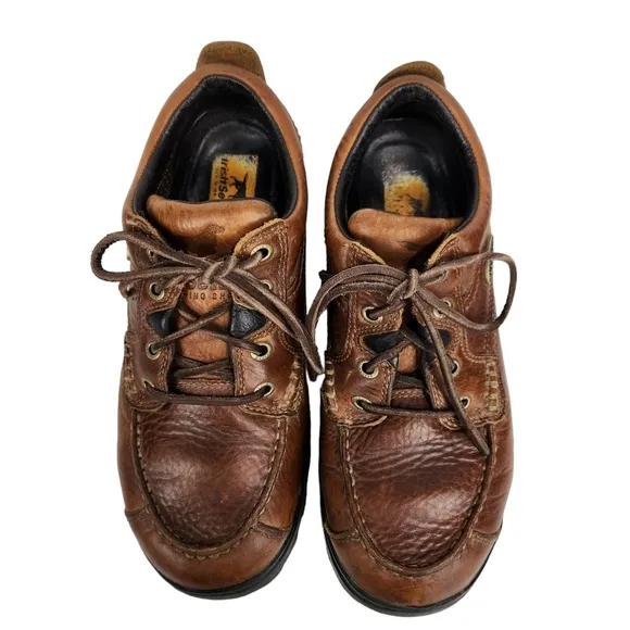 Irish Setter by Red Wing Soft Paws Oxford Brown Leather Shoes Lace Up Size 8