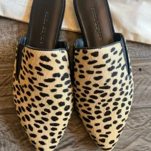 Jenni Kayne NEW never worn NWT Women's Leopard Print Mules SIZE 38 perfect cute