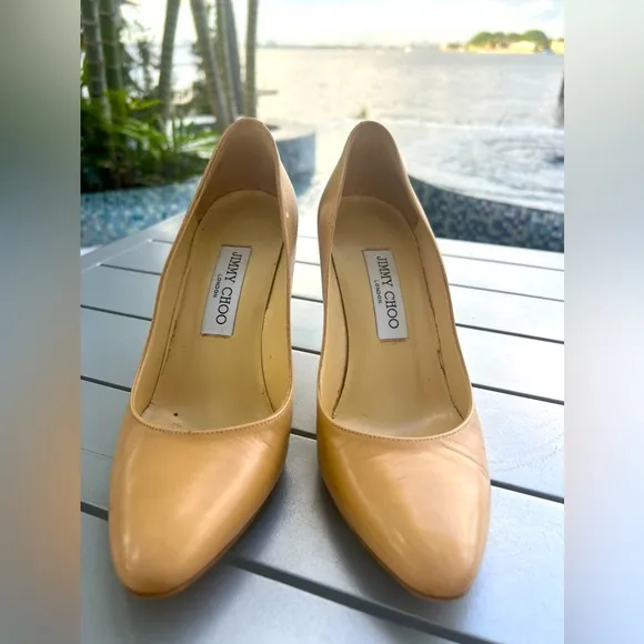 Jimmy Choo nude Pump