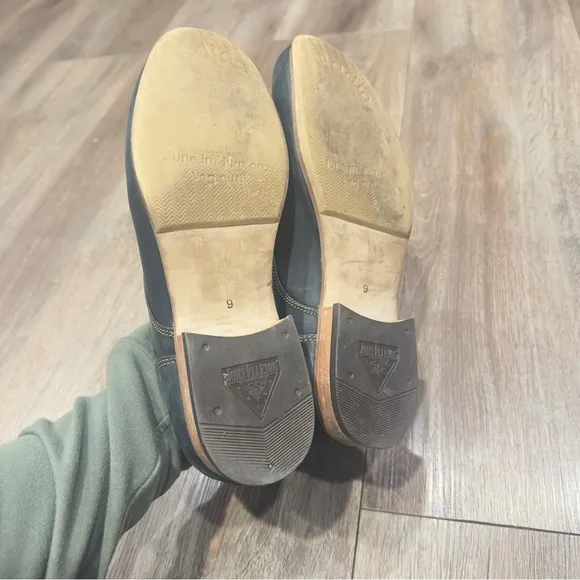 John Fluevog CBC Black Leather Shoes