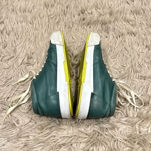 John Fluevog leather sneakers size 10