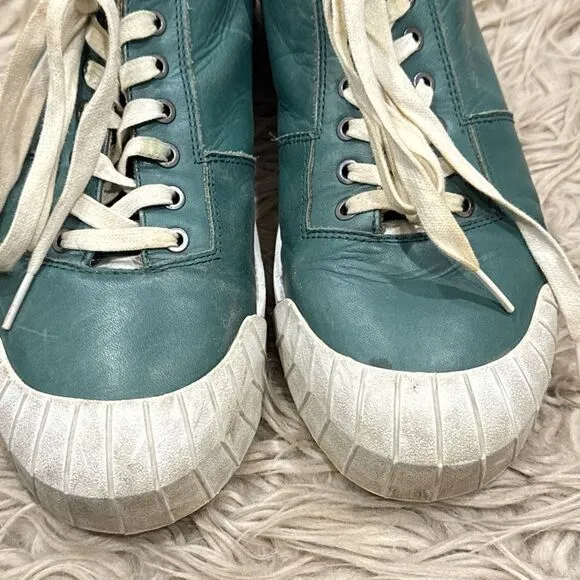 John Fluevog leather sneakers size 10