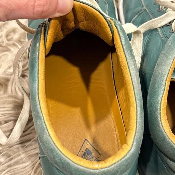John Fluevog leather sneakers size 10