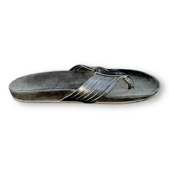 John Varvatos Almada Men's Woven Flip-Flop  Sz 9.5