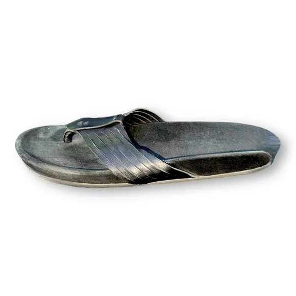 John Varvatos Almada Men's Woven Flip-Flop  Sz 9.5