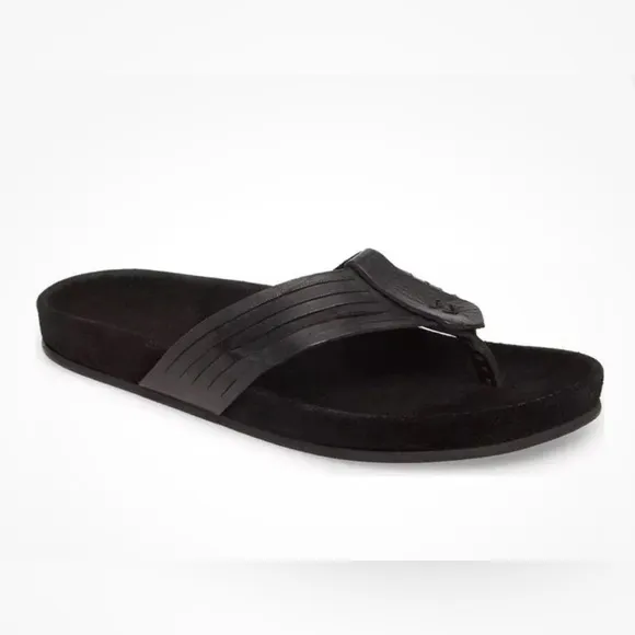 John Varvatos Almada Men's Woven Flip-Flop  Sz 9.5