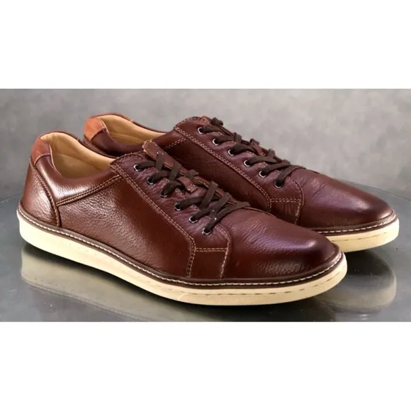 Johnston &amp; Murphy McGuffey $170 Men's Sneakers Shoes Size 12 Leather 59-3213