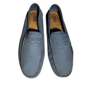 johnston murphy men’s Blue Penny Loafers Dress Career Work Casual Shoes Size 12