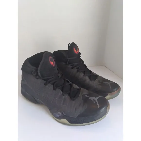 Jordan Basketball Shoes Sneakers Athletic World‎ Map Black Size 12