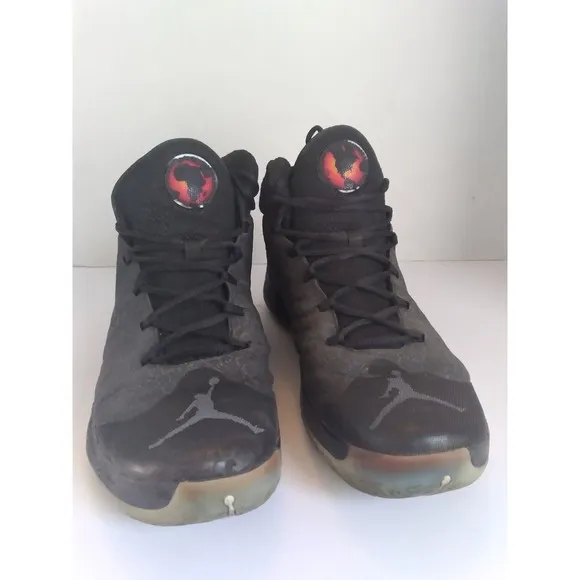 Jordan Basketball Shoes Sneakers Athletic World‎ Map Black Size 12