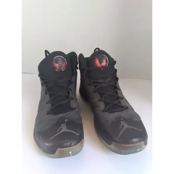 Jordan Basketball Shoes Sneakers Athletic World‎ Map Black Size 12