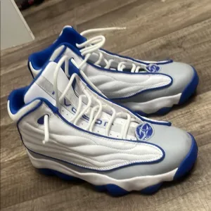 Jordan Kids Shoes in Blue and White