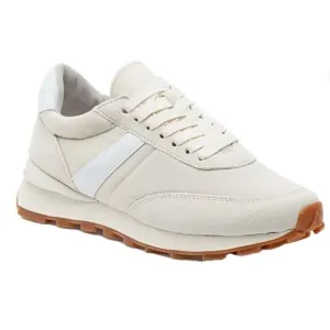 J/Slides Sneakers Size 6 Cream Leather Lifestyle Athletic and Training Shoes NEW