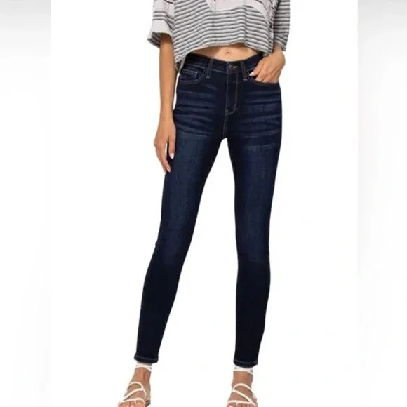 Judy Blue High Waist Handsand Skinny Jeans 0/24 NWOT