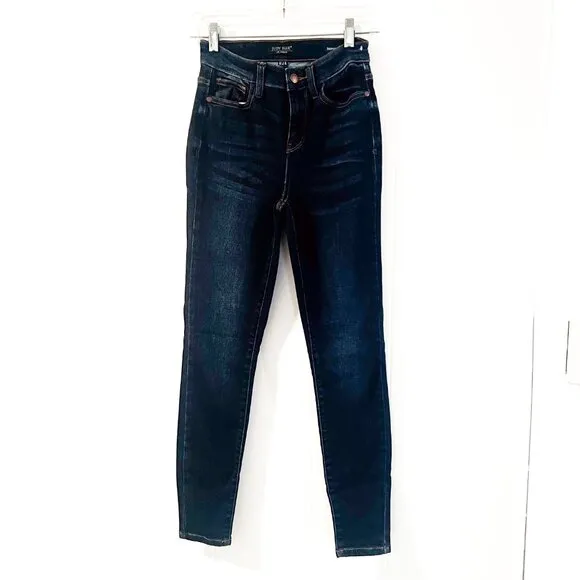 Judy Blue High Waist Handsand Skinny Jeans 0/24 NWOT