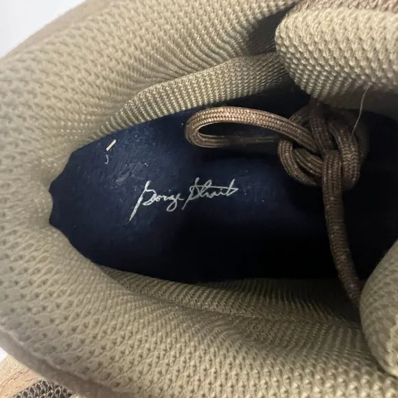 Justin Boots George Strait Hight Top Casual Shoes Mens 10.5 Brown Leather