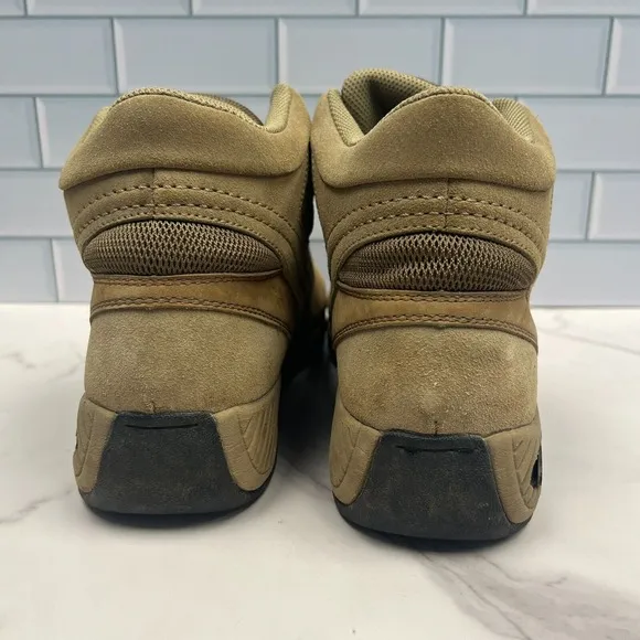Justin Boots George Strait Hight Top Casual Shoes Mens 10.5 Brown Leather