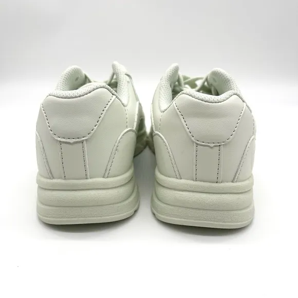 K-Swiss Classics Lt Green Mint Lace-up Padded Footbed Court Shoes Size 6