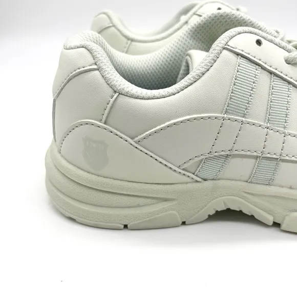 K-Swiss Classics Lt Green Mint Lace-up Padded Footbed Court Shoes Size 6