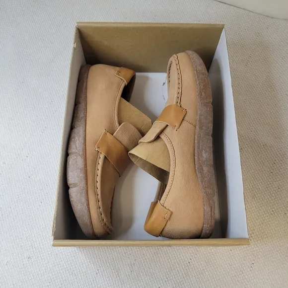 Kalso Dabb Nubuck  Negative Heel Earth Shoe Men's Cognac New 10.5
