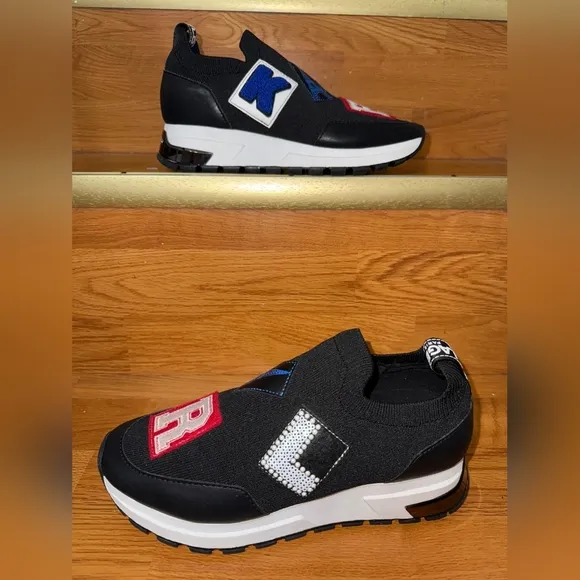 Karl Lagerfeld Paris NEW women’s athletic shoes. Comfortable slip on, size 7.5