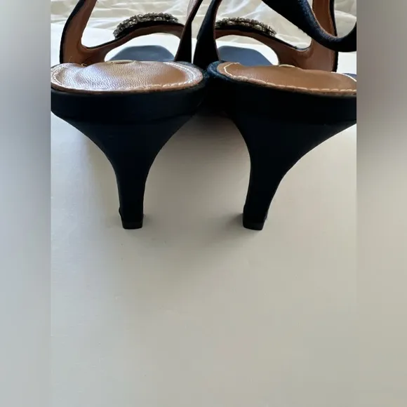 KAY UNGER New York New Slide Back Strap Dress Shoes Size 8.5