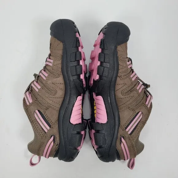 Keen Brown Pink Outdoor Active Kid's Shoes US Size 1 NWOT