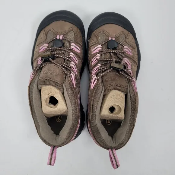 Keen Brown Pink Outdoor Active Kid's Shoes US Size 1 NWOT