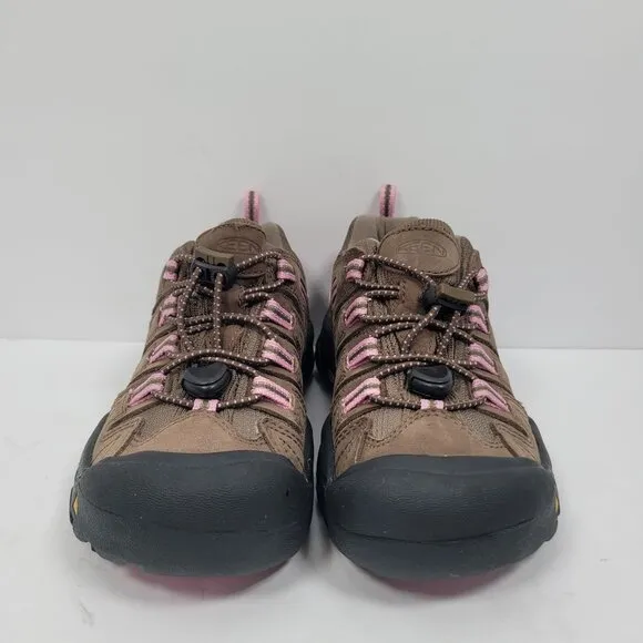 Keen Brown Pink Outdoor Active Kid's Shoes US Size 1 NWOT