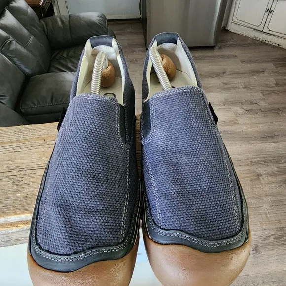 Keen Canvas Slip On Shoes Casual Outdoor Volcanized Shoe Mens 10