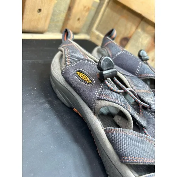 Keen Mens Size 13 Gray Newport H2 Sandals Waterproof Hiking Shoes