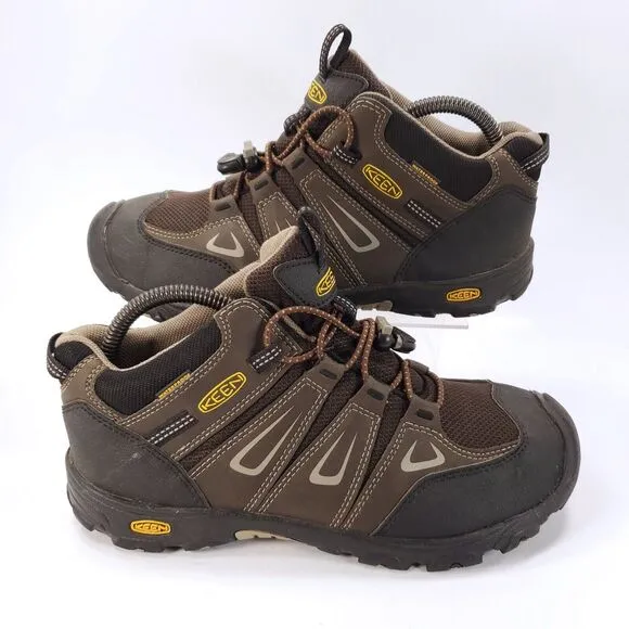 Keen Oakridge Outdoor Hiking Trail Youth Shoe Boys Size 6 1015179 Brown Black