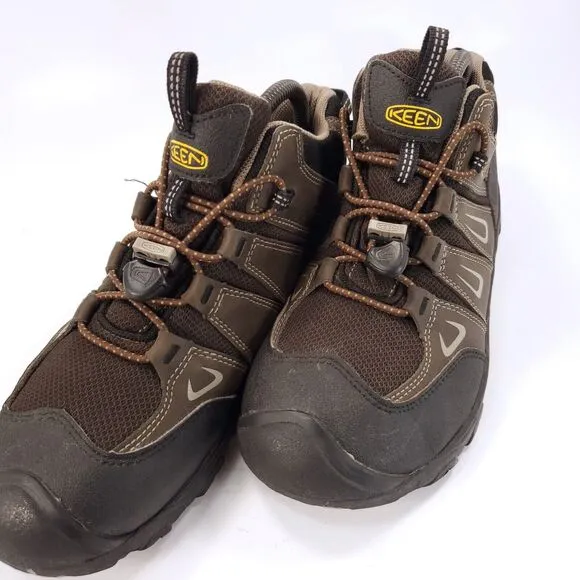 Keen Oakridge Outdoor Hiking Trail Youth Shoe Boys Size 6 1015179 Brown Black