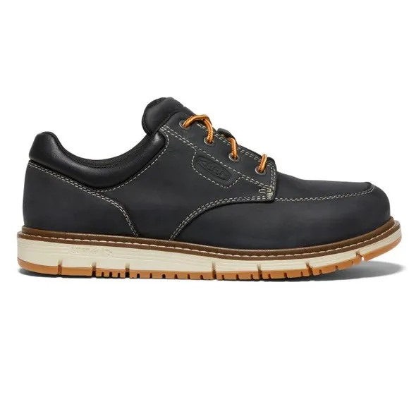 Keen San Jose Black Oxford Aluminum Toe Utility Shoes Me s 9.5 EE Wide