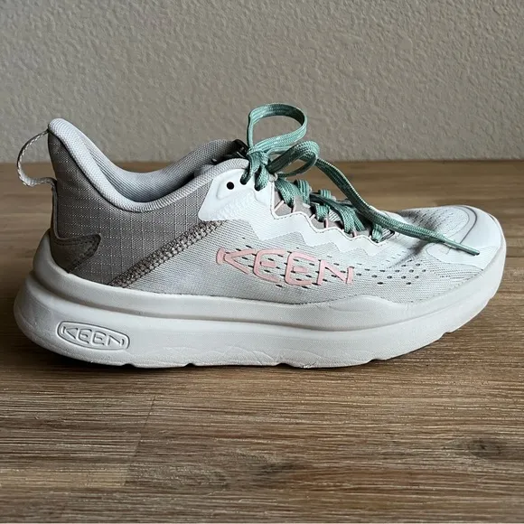 KEEN Walking Shoes Women Size 8 Wk450 Birch Peach Parfait Contoured Fit Eco