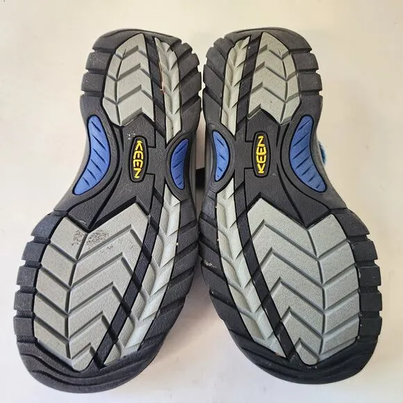 Keen Zerraport Closed Toe Hiking Sandals Women's 7 Waterproof Sport Shoes Blue