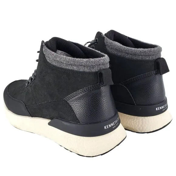 Kenneth Cole Sneakers 8 Life Light High Top Vegan Suede Outdoor Fashion Shoes