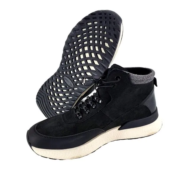 Kenneth Cole Sneakers 8 Life Light High Top Vegan Suede Outdoor Fashion Shoes