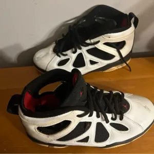Kids Black and White Jordan Shoes