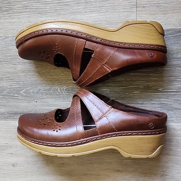 Klogs Brown Leather Shoes