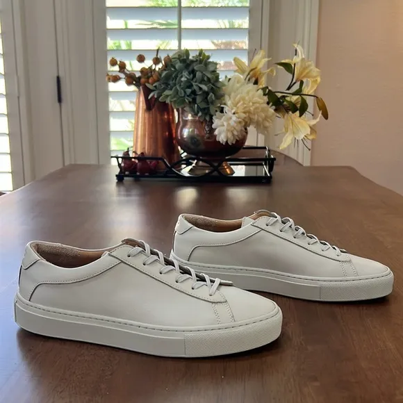 Koio Hand made Italian genuine Leather minimalist business casual Shoes 8 NWOB