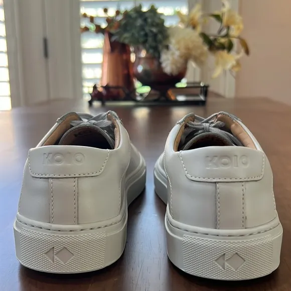 Koio Hand made Italian genuine Leather minimalist business casual Shoes 8 NWOB
