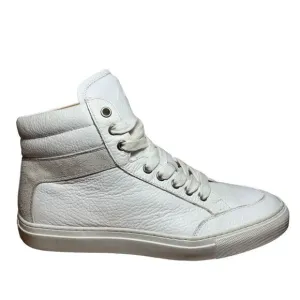 KOlO Men’s Size EU 38 US 7 Capri Triple White Leather Shoes Designer Casual