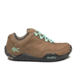 Kuru Chicane Wide Hiking Shoes Suede Leather Lace Up Trail Walking Brown 7.5