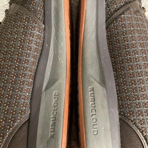 KURU CLOUD Athletic Sneaker Men’s Sz 12 M Style 102140120 Gray Orange Brown