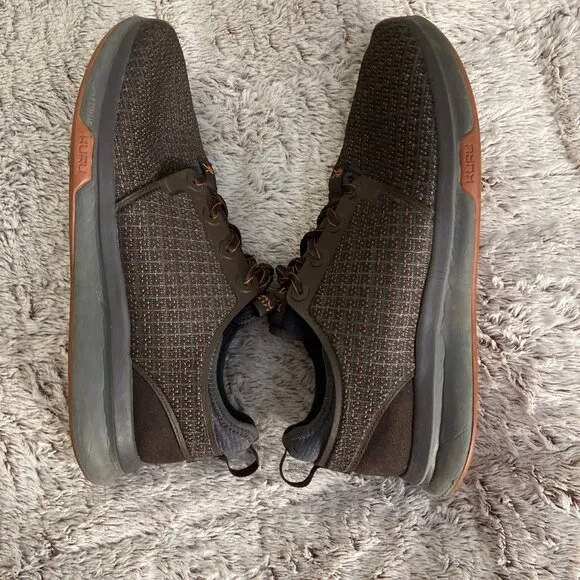 KURU CLOUD Athletic Sneaker Men’s Sz 12 M Style 102140120 Gray Orange Brown