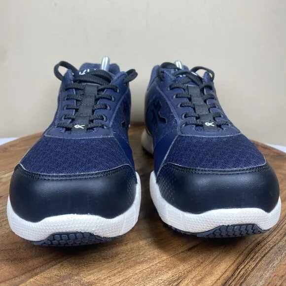 Kuru Quantum 2 Mens Navy Blue and White Size 9.5 Running Training Athletic Shoes