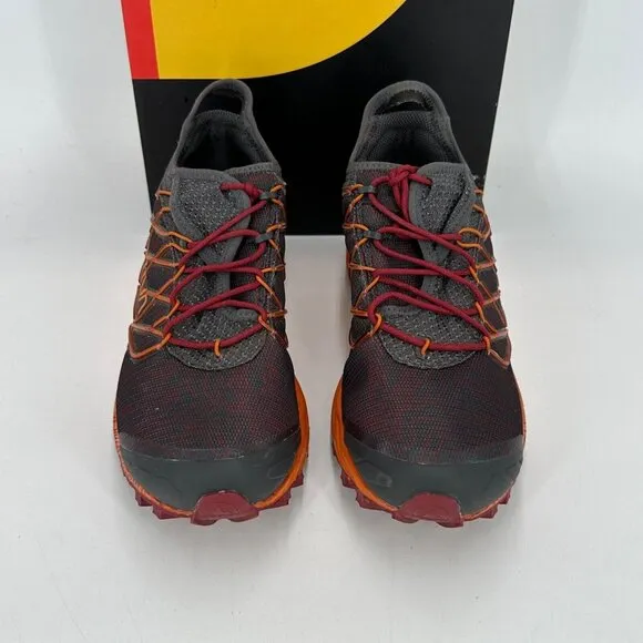 La Sportiva Men's Mutant Trail Running Shoes sz 8 EU 40.5 Mountain Carbon/Hawai