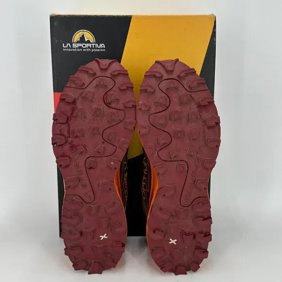 La Sportiva Men's Mutant Trail Running Shoes sz 8 EU 40.5 Mountain Carbon/Hawai
